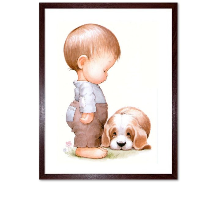 Cute Moments Framed Prints